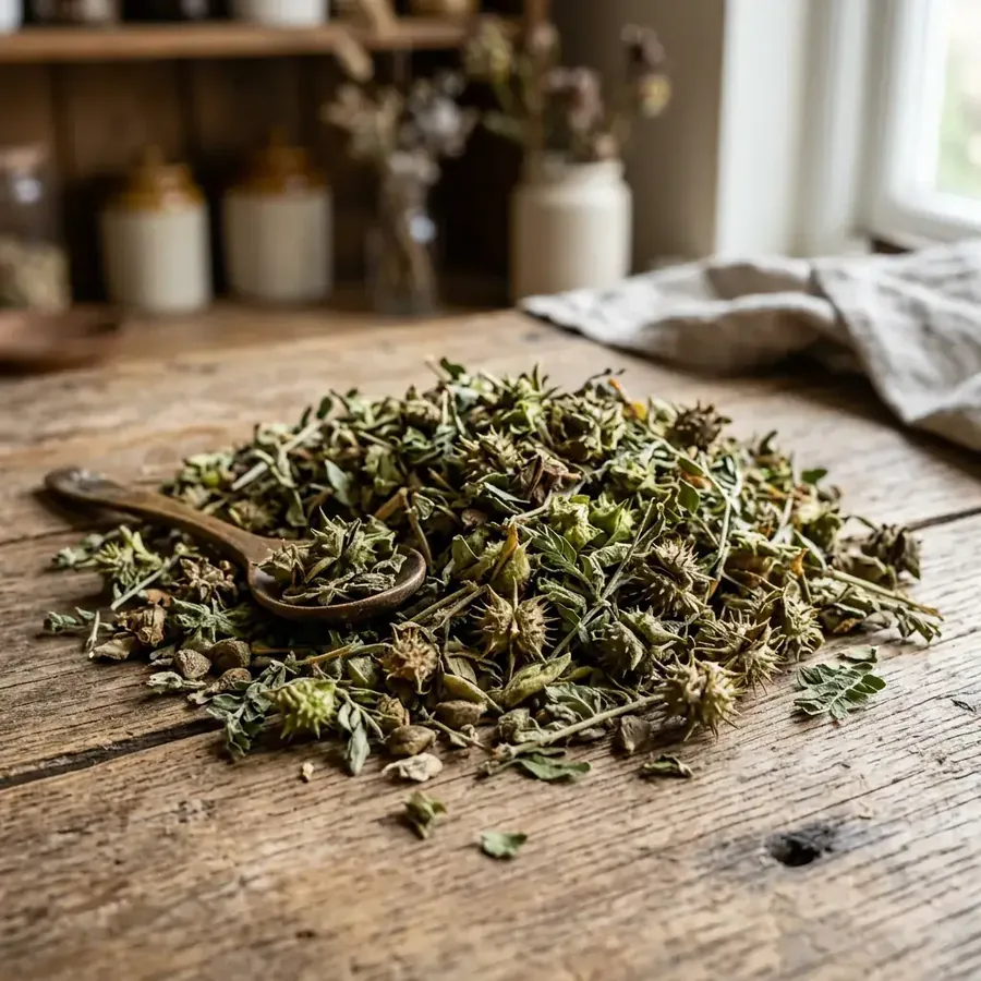 Dried tribulus terrestris