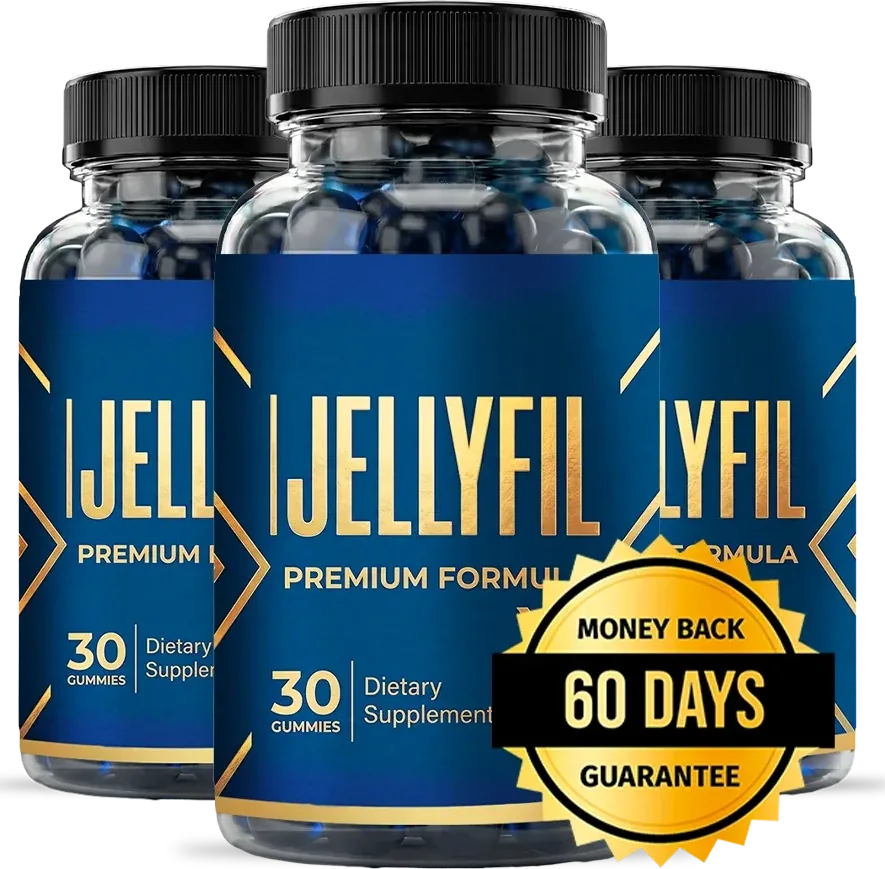 Three bottles of Jellyfil